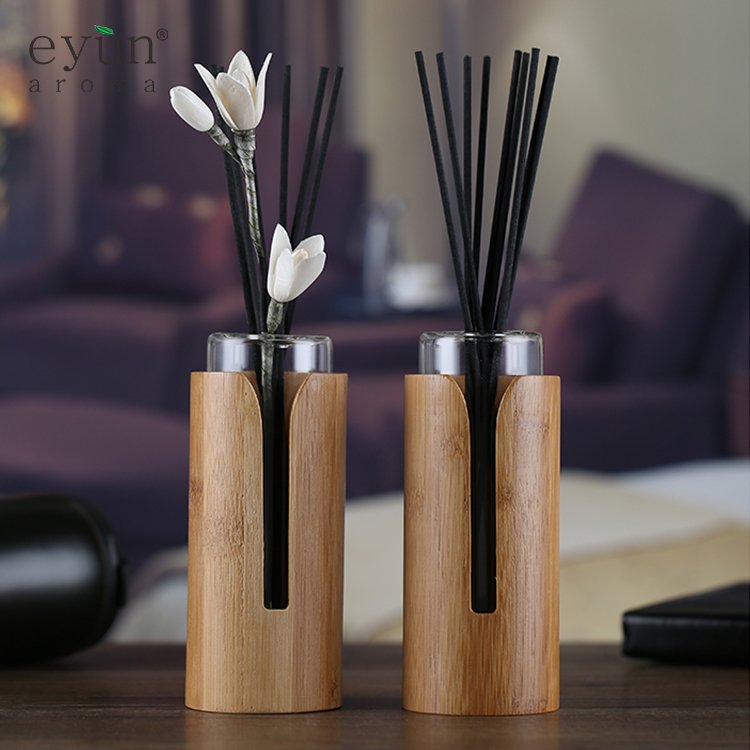 Wholesale luxury wedding favor gift car home air freshener natural aroma reed diffuser