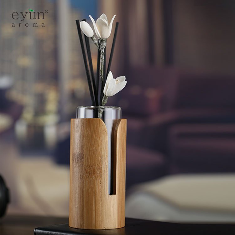 Wholesale luxury wedding favor gift car home air freshener natural aroma reed diffuser