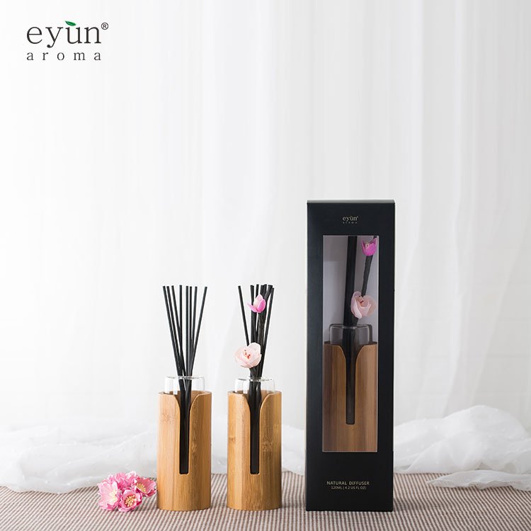 Wholesale luxury wedding favor gift car home air freshener natural aroma reed diffuser