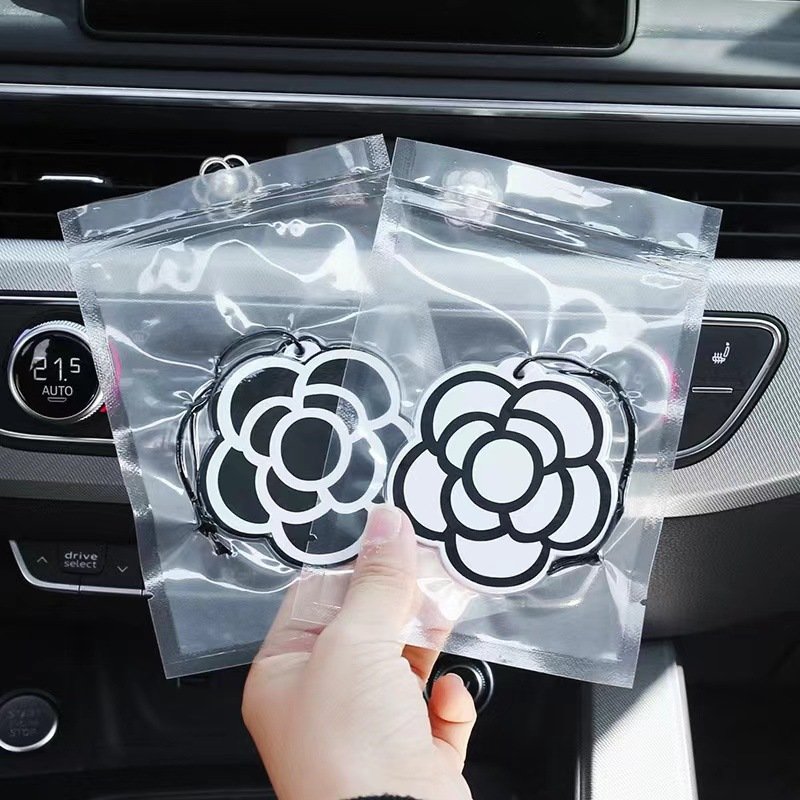 Car Custom Scents Air Freshener Brand Perfume Scents Fragrance Car Air Freshener Cotton Paper Tablets Customized Shape