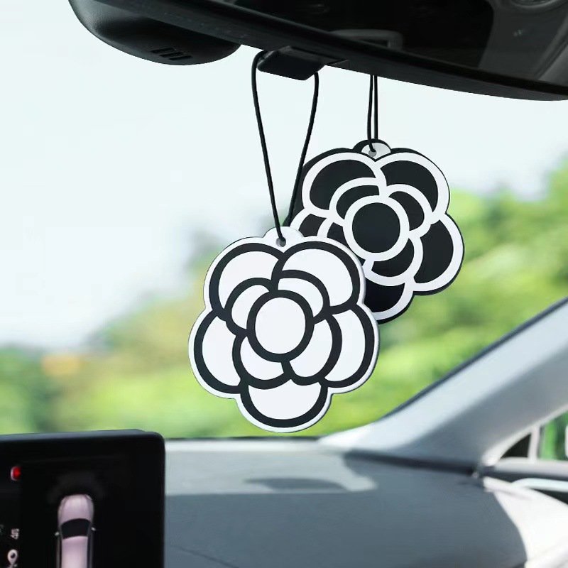 Car Custom Scents Air Freshener Brand Perfume Scents Fragrance Car Air Freshener Cotton Paper Tablets Customized Shape