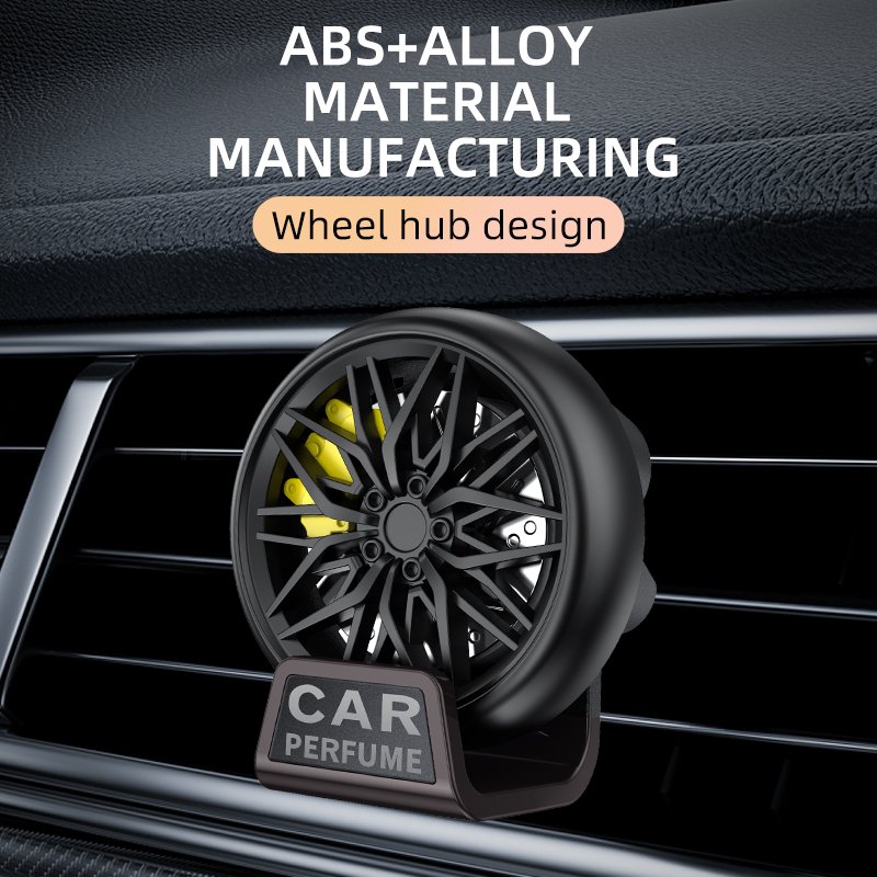 car perfume with logo air outlet freshener odor eliminator air freshener gel solid unique gadgets 2024