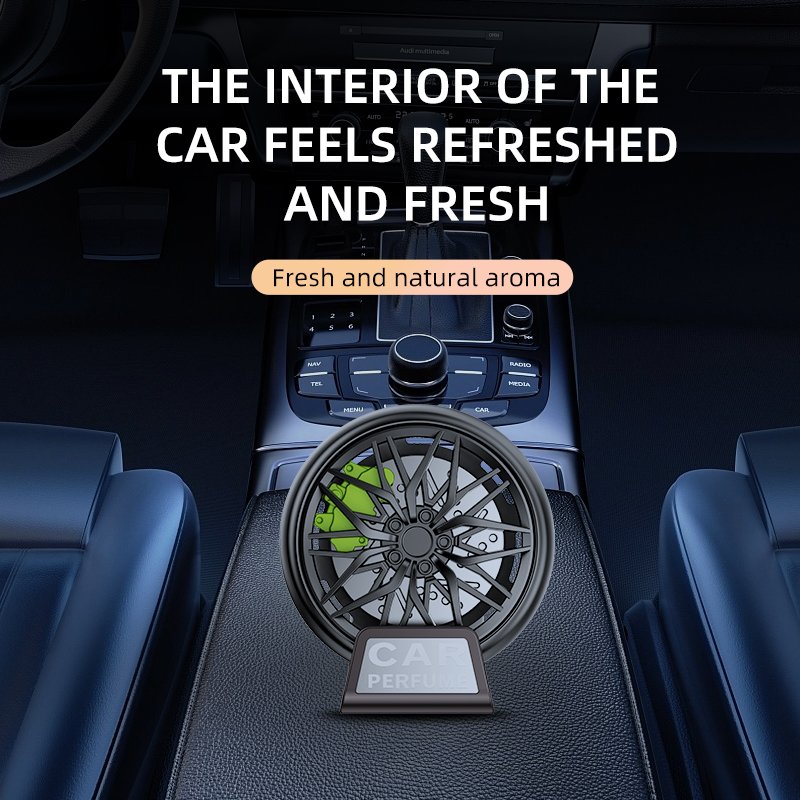 car perfume with logo air outlet freshener odor eliminator air freshener gel solid unique gadgets 2024