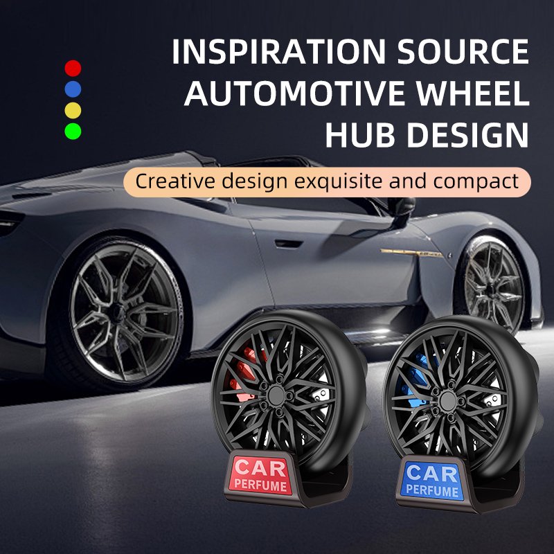 car perfume with logo air outlet freshener odor eliminator air freshener gel solid unique gadgets 2024
