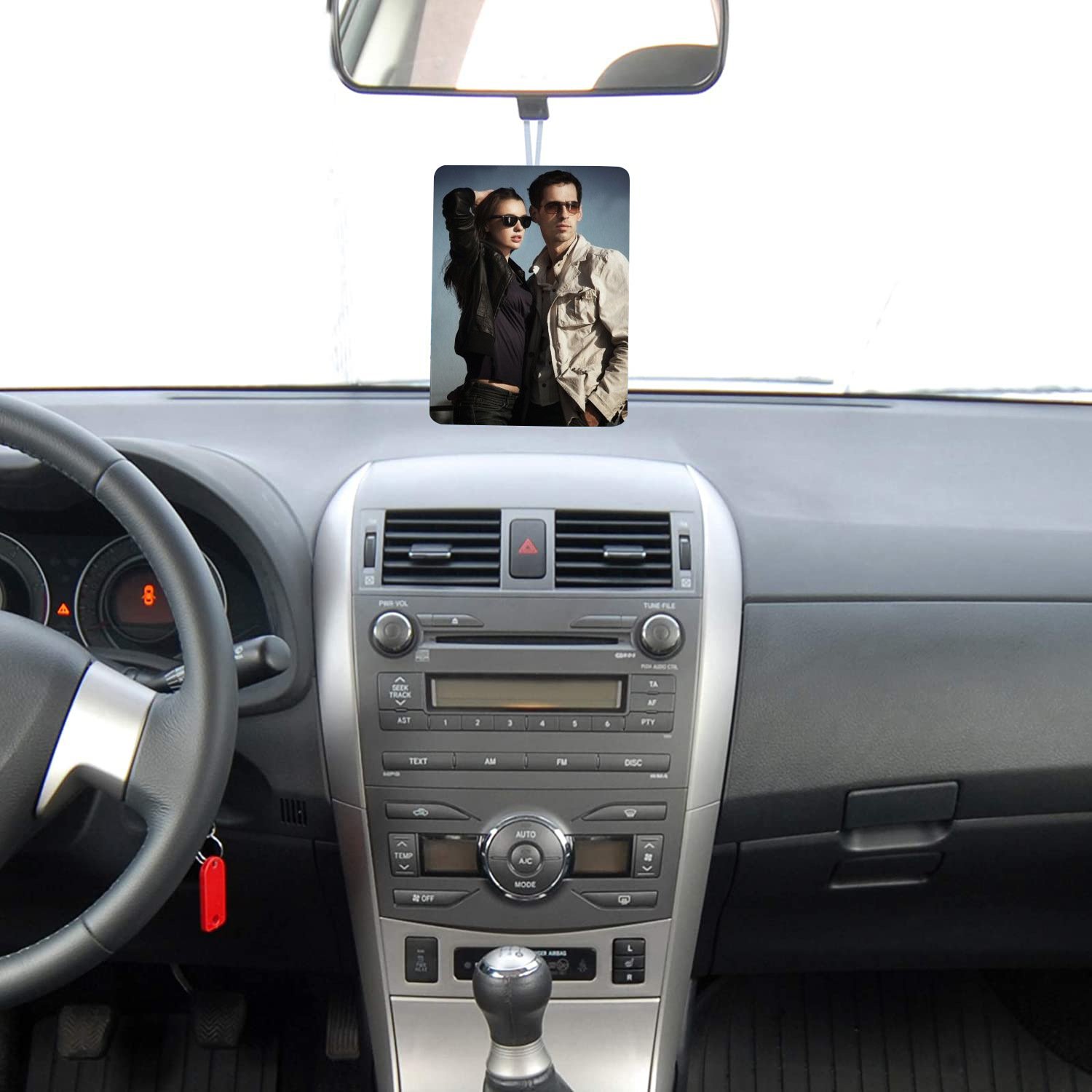 Sublimation Blanks Air Freshener Sheets for Car and Home Polyester Felt DIY Photo Print Air Freshener Sheets