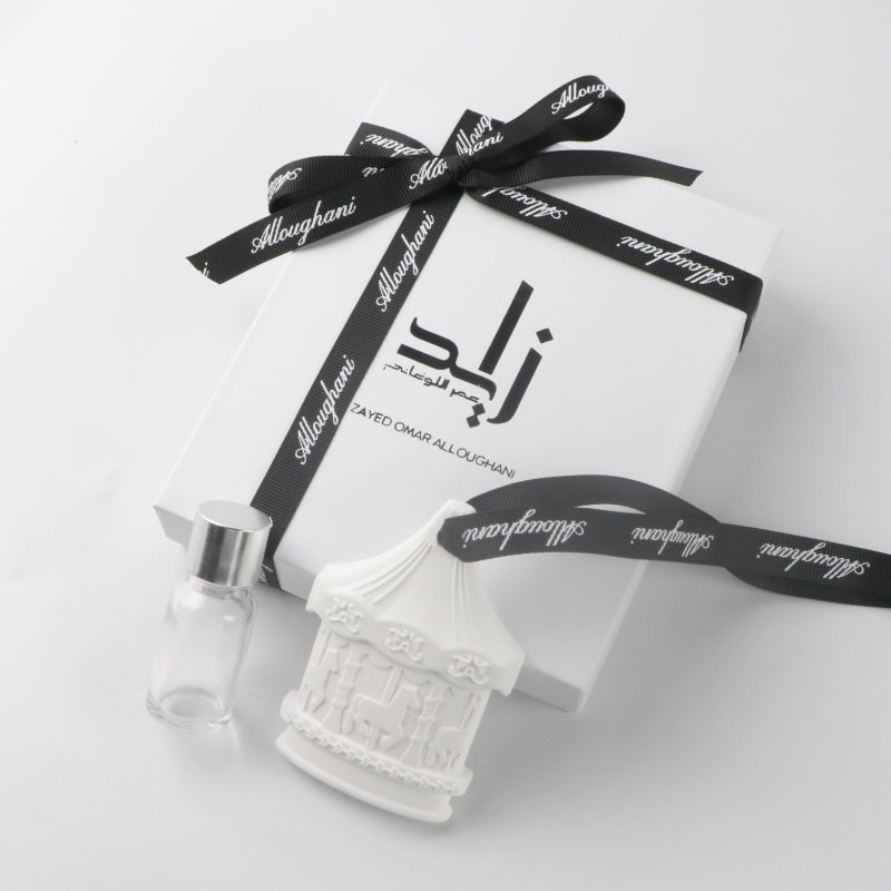 FinRu Wholesale Fragrance Essential Oil Diffuser Car Ceramic hanging Plaster Car Scented Aroma Hanging Air Freshener