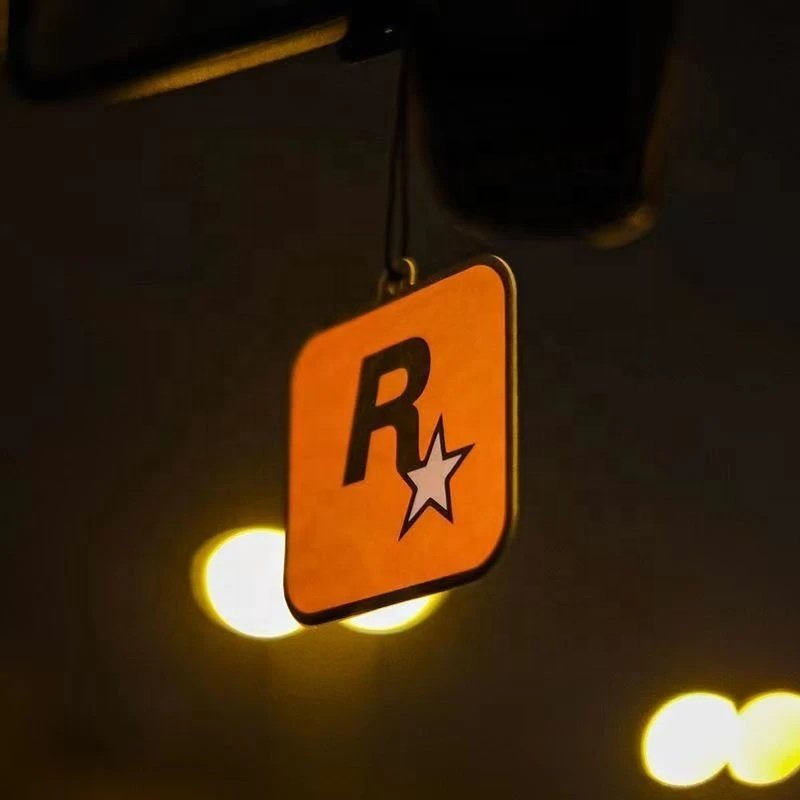 Long Lasting Scent Printed Shape Perfume Auto Funny Hanging Customized Promotional Car Air Fresheners Paper