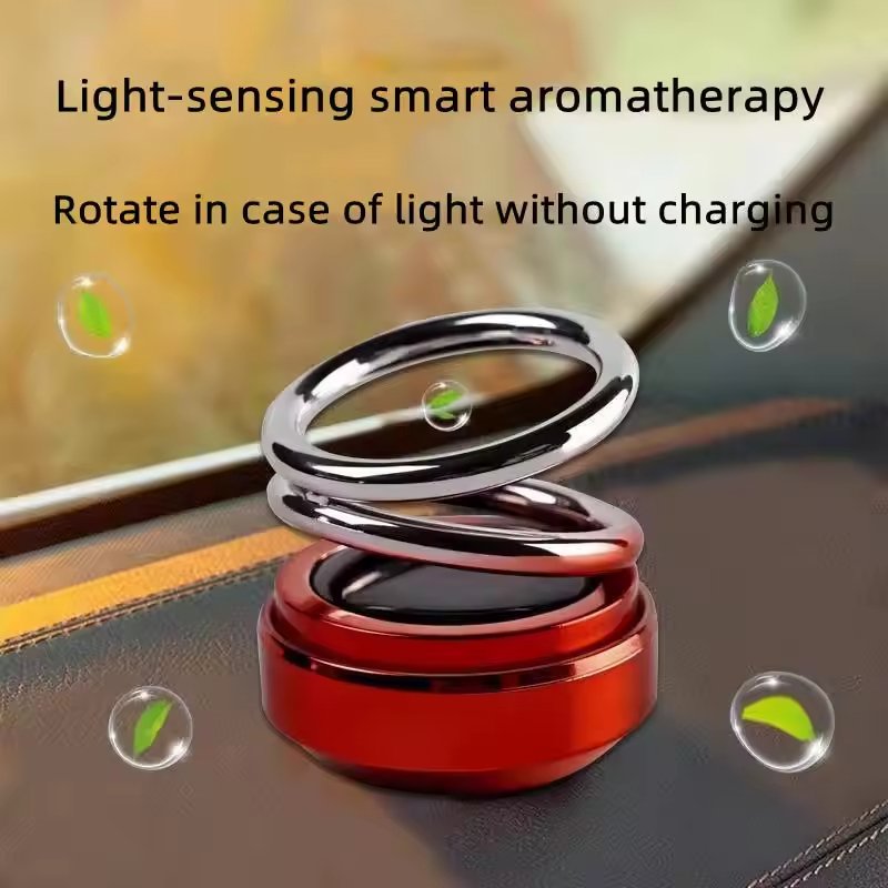 Double Ring Car Perfume Seat Car Aromatherapy Home Air Freshener
