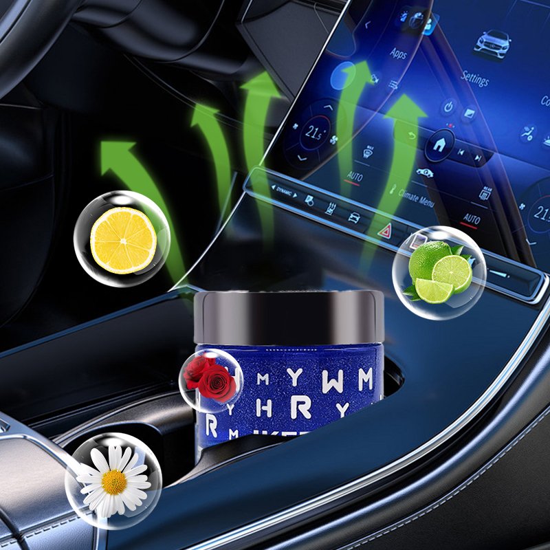 2024 IKEDA Custom Any Shape Car Freshener Wholesale Gel Air Fragrance for Automobiles
