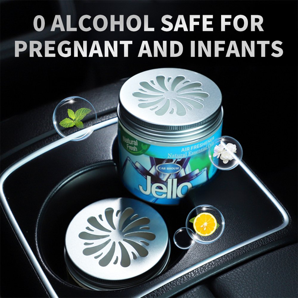 Car Air Freshener Solid Perfume Diffuser Gel Gifts Vent For Home Fragrance Interior Decoration Accessories California Scents
