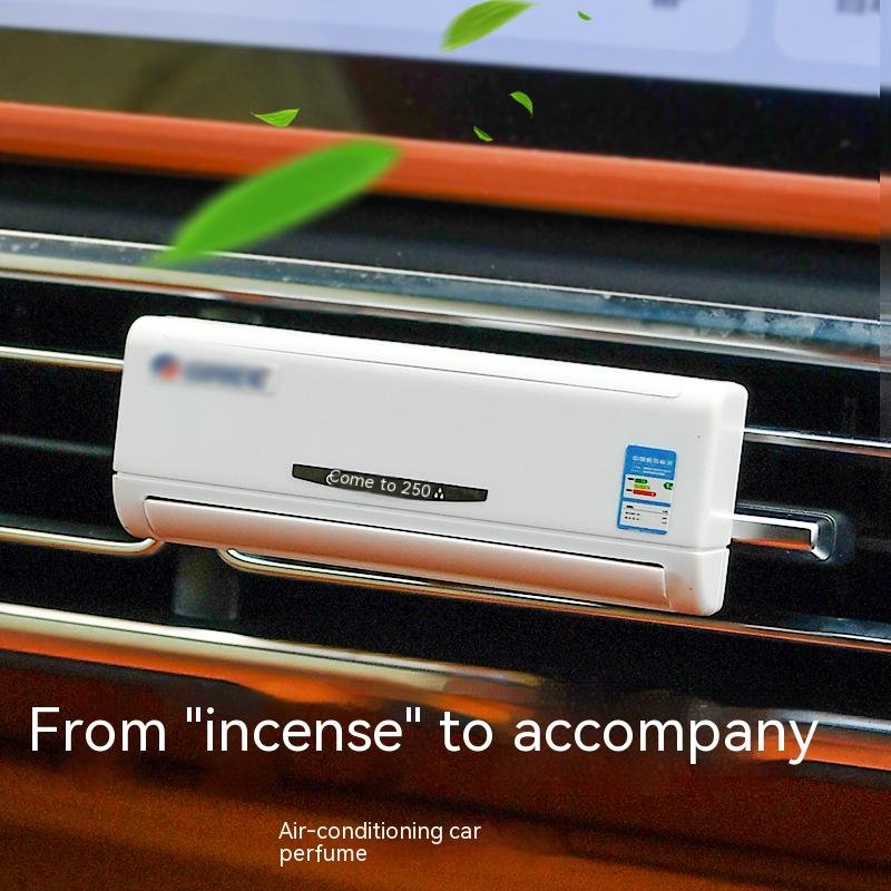 Solar energy Car Perfume Air Conditioning Model Accessories Perfume Durable High-end Odor Removal Air Outlet Car Fragrance