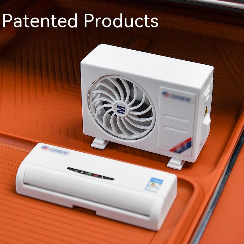 Solar energy Car Perfume Air Conditioning Model Accessories Perfume Durable High-end Odor Removal Air Outlet Car Fragrance