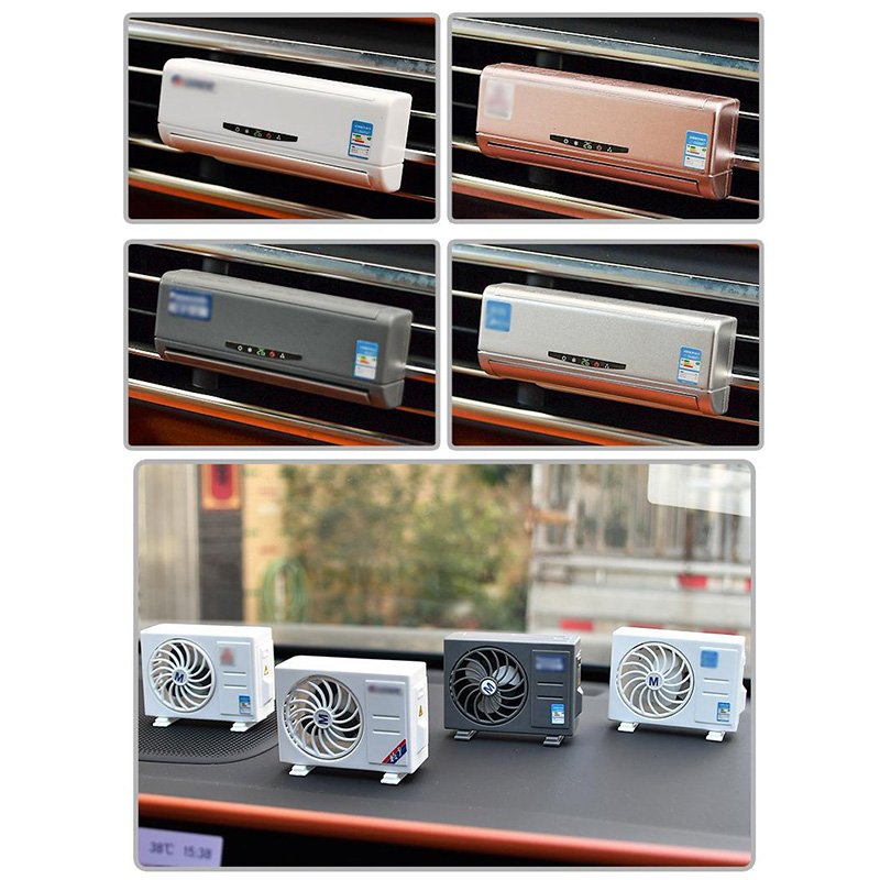 Solar energy Car Perfume Air Conditioning Model Accessories Perfume Durable High-end Odor Removal Air Outlet Car Fragrance