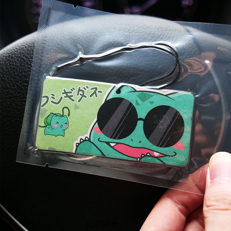 Promotional Gift Custom Anime Air freshener High Quality Logo Paper Card Long Lasting car Air fresheners