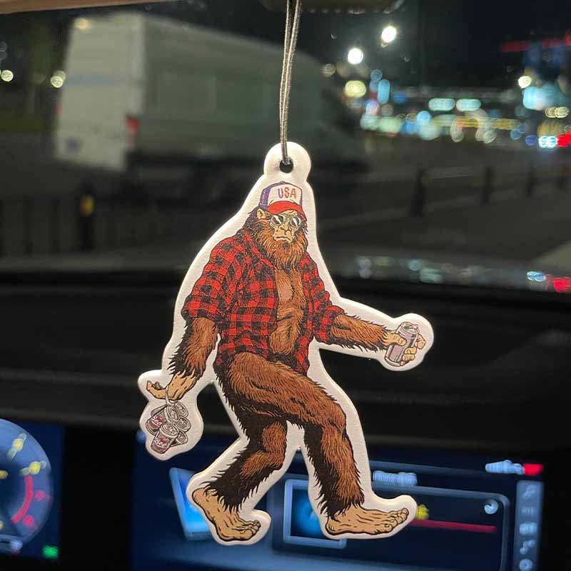Wholesale Long Lasting Hanging All Smell Anime Luxury Paper Scented Die Cut Custom Logo Car Air Freshener In Bulk