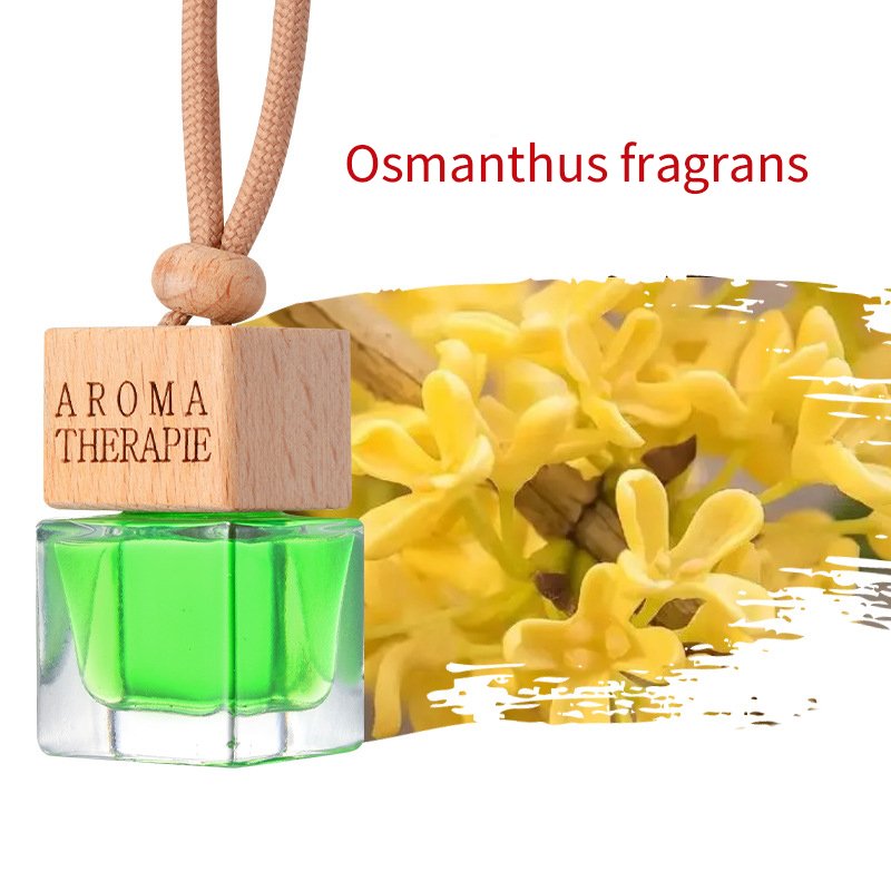 8ml Hanging Car Air Freshener Diffuser Perfume Aromatherapy Essential Oil Bottle Hanging Car Air Freshener Car Auto Accessories