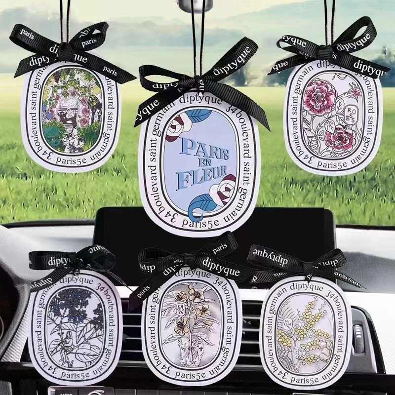 Manufacturers customize car car fragrance tablets wardrobe pendant fragrance tablets spot cartoon deodorant