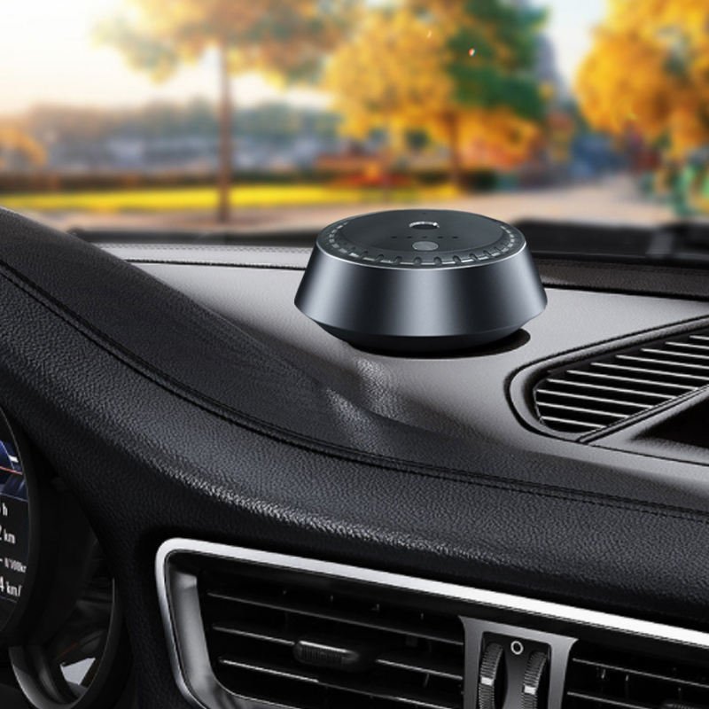 Wholesale Luxury Type-C Rechargeable Battery Car Essential Oil Diffuser Waterless Car Freshener Diffuser