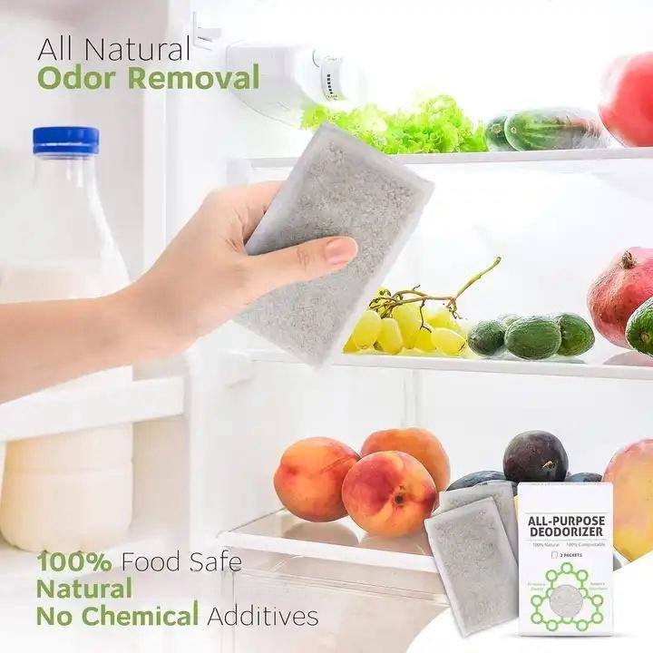 Air Fresheners Deodorizer Bags Absorbs and Eliminates Odors Removes Smells Naturally from Refrigerators Gym Bags