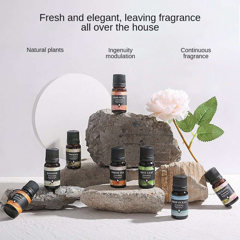 Custom Soothing Sleep Rose Jasmine Scent Fresh Air Aromatherapy Essential Oil Supplement For Reed Diffuser Air Humidifier