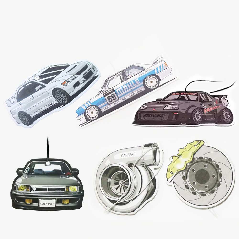 Customized Hanging Accessories Car Interior Diffuser Scents Air Freshener Custom Logo Car Air Freshener