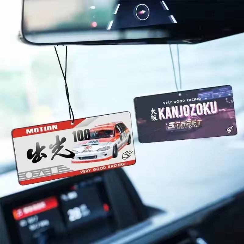 Luxury Customized Car Vent Air Freshener with Alluring Fragrance Personalized Logo Cool Hanging Accessory
