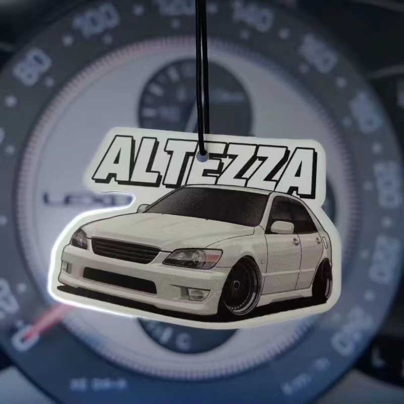 Luxury Customized Car Vent Air Freshener with Alluring Fragrance Personalized Logo Cool Hanging Accessory