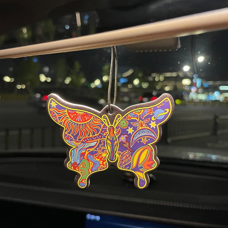 Wholesale Customized Logo Shape OEM Design Printed Car Paper Air Freshener