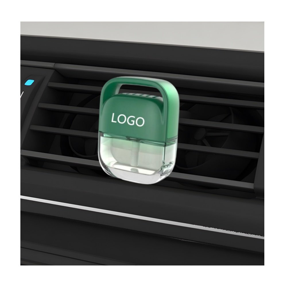 New Arrival Custom Car Perfume Clip Diffuser Custom Glass Bottle Vent Clip Air Fresher Car Perfume OEM