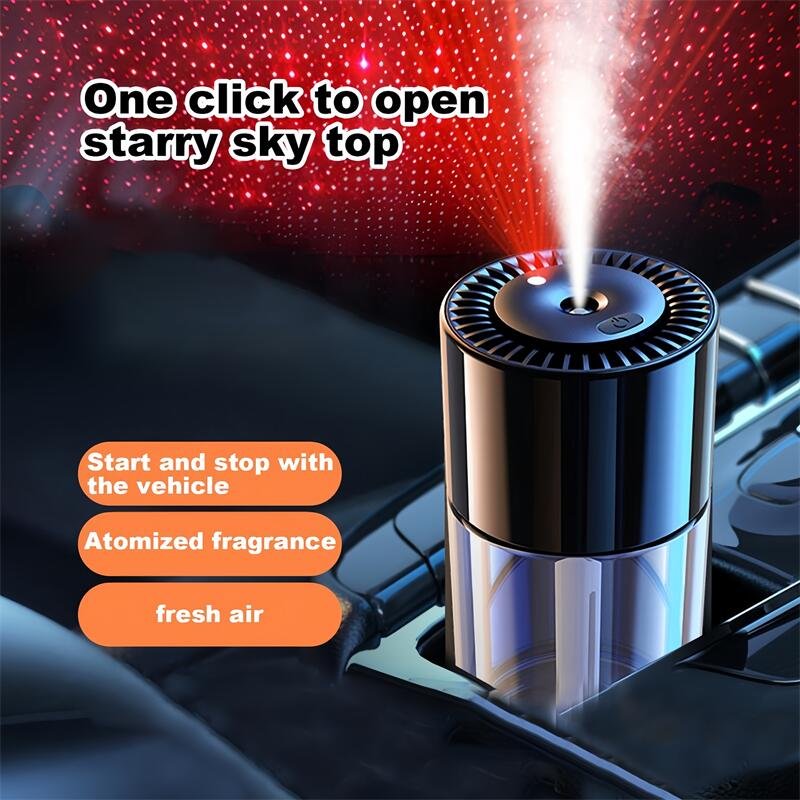 Electric Projector Lamp Car Aroma Diffuser for Offices and Car Smart Universal Car Air Freshener Diffuser