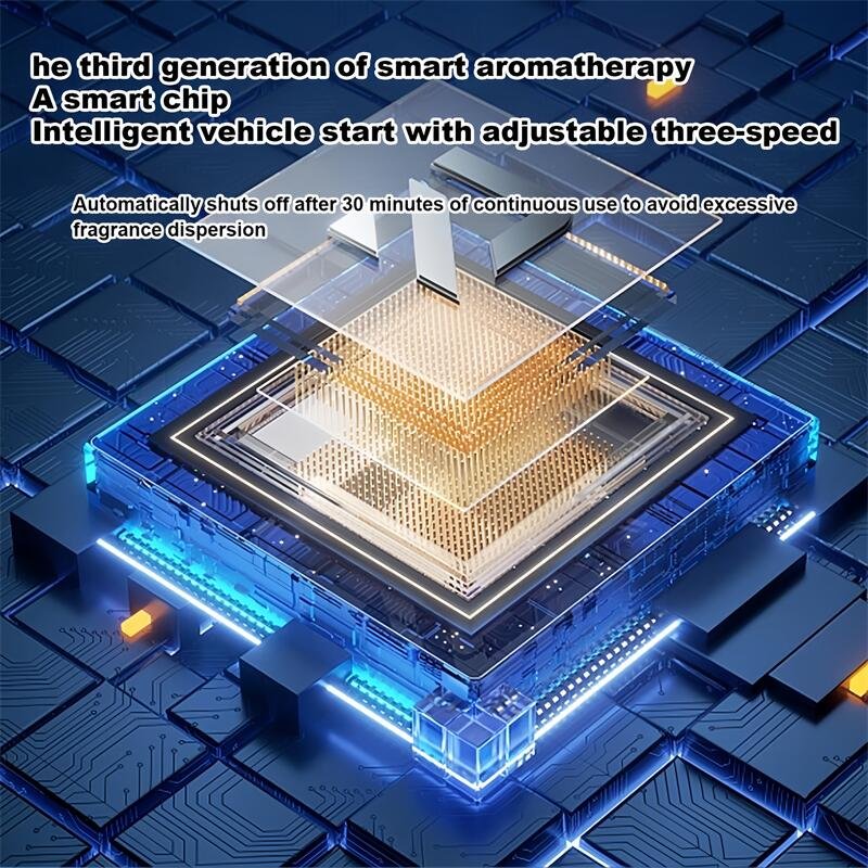 Electric Projector Lamp Car Aroma Diffuser for Offices and Car Smart Universal Car Air Freshener Diffuser