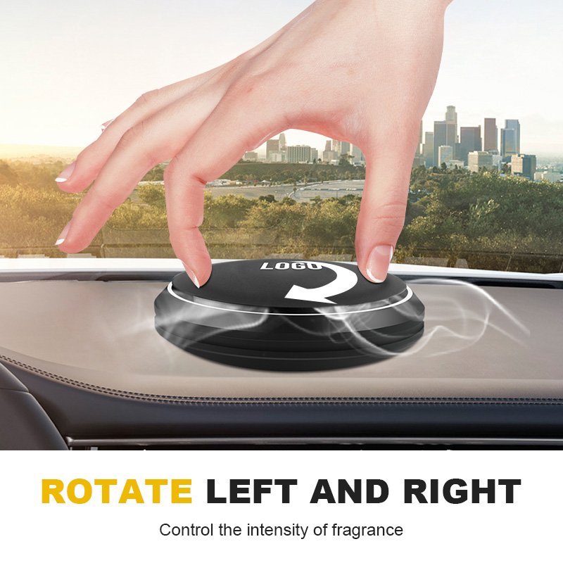 Reusable Custom Car Air Freshener Luxury Aroma Scent Diffuser Metal Air Freshener For Car