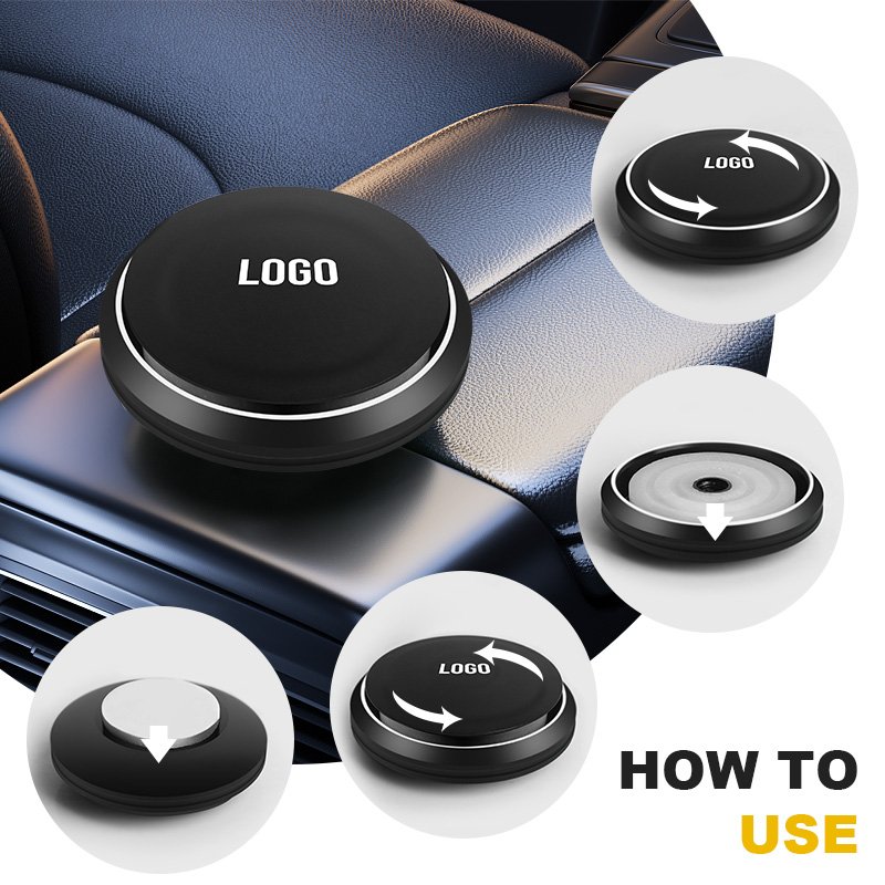 Reusable Custom Car Air Freshener Luxury Aroma Scent Diffuser Metal Air Freshener For Car