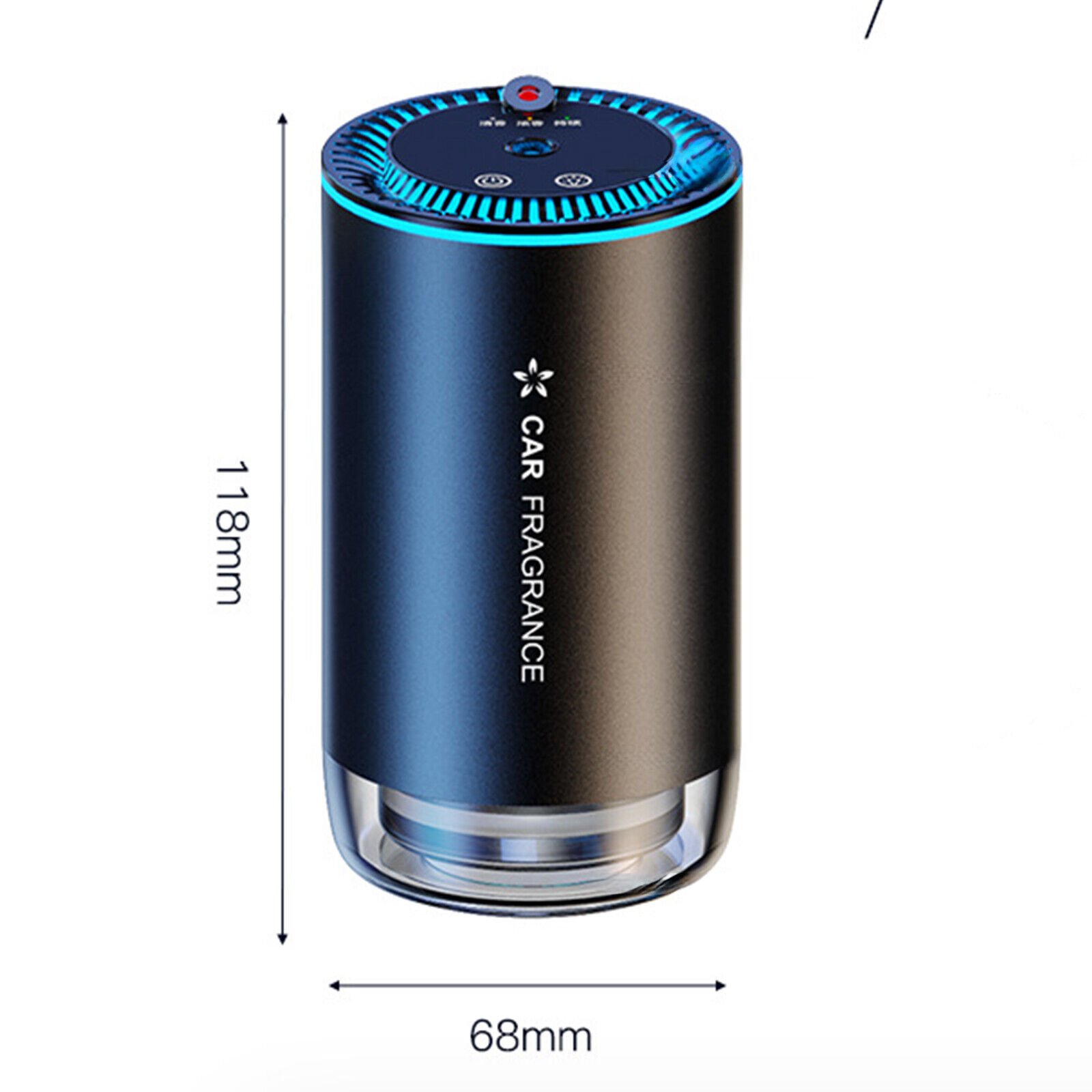 New Design Smart Electric Air Diffuser for Cars Aroma Freshener with Astral Lights Aromatherapy Car Scent