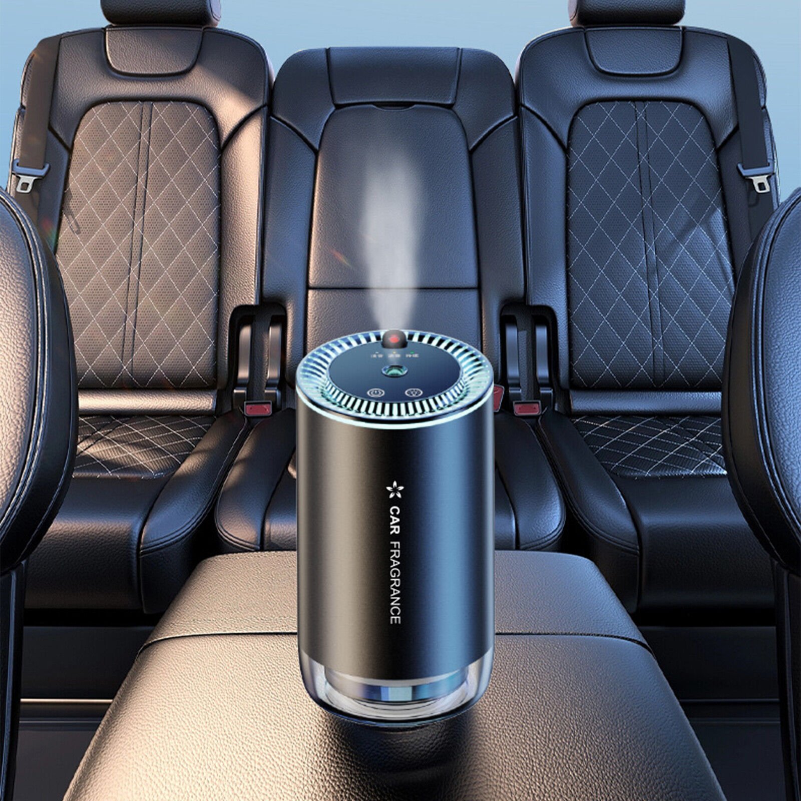 New Design Smart Electric Air Diffuser for Cars Aroma Freshener with Astral Lights Aromatherapy Car Scent