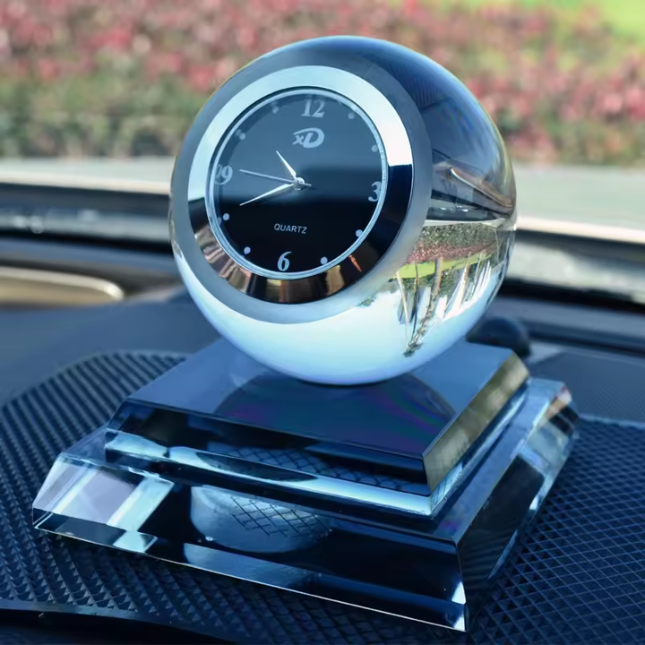 Car Air Freshener Intelligent Clock Diffuser Car Air Purifier Fragrance For Car Aromatherapy Instrument Perfume