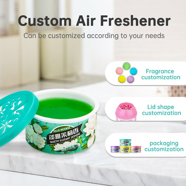 FangPai Custom Aromatic Fragrance Gel Air Freshener Toilet Eliminates Odors air fresheners gel