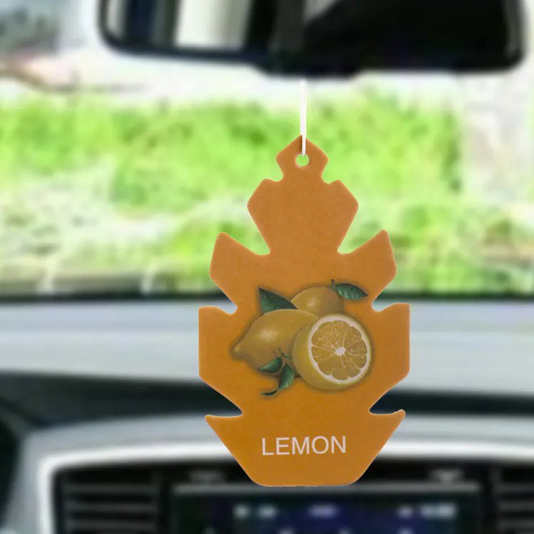 Wholesale custom car perfume card scented paper card little tree hanging paper car air freshener