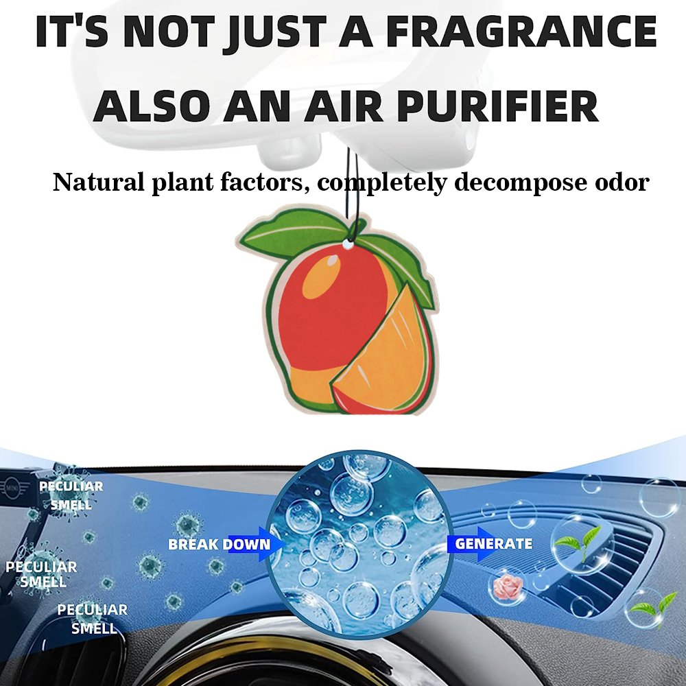 Personalized wholesale custom sublimation logo blank deodorant new cards perfume fragrance paper hanging car air freshener