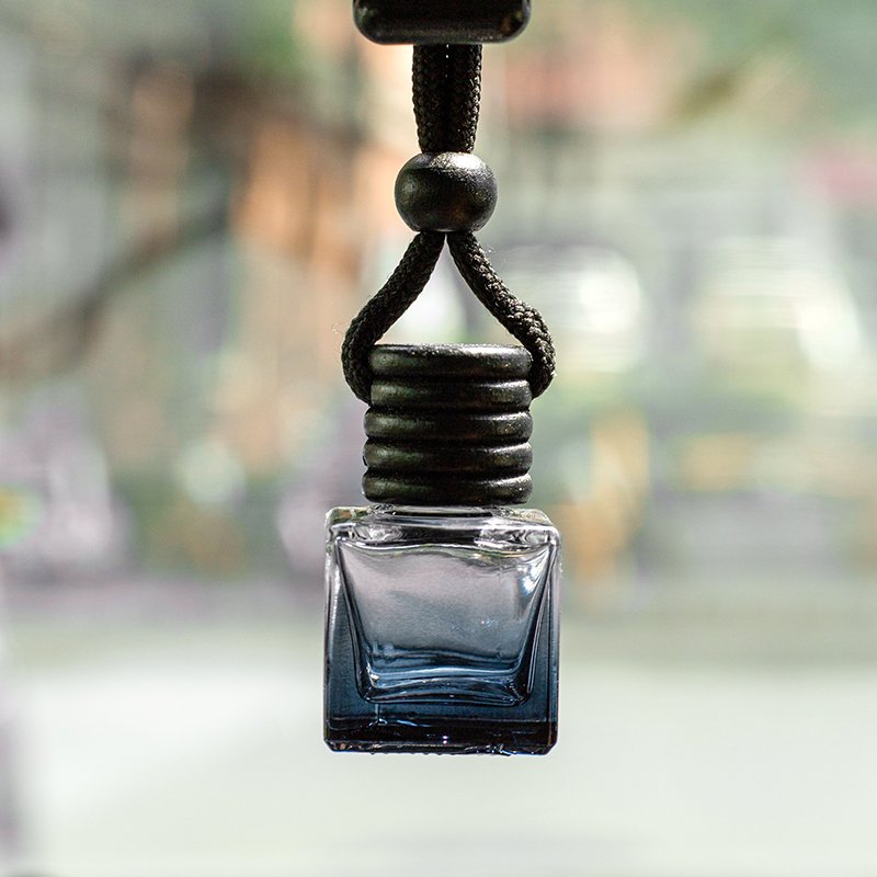 8ML Five-Thread Cover Square Empty Bottle for Car Pendant Room Fragrance Perfume & Essential Oil Liquid Type