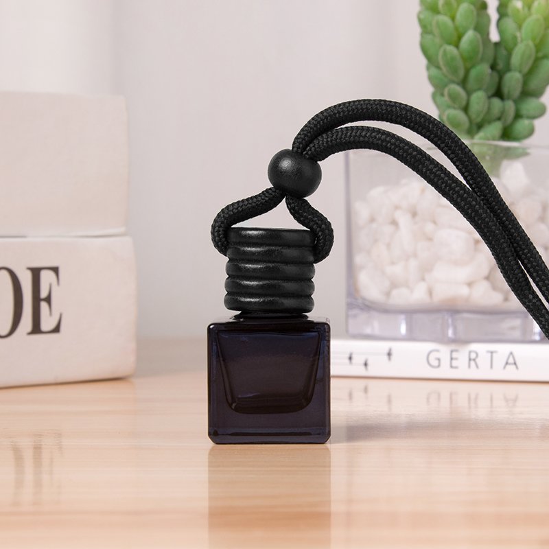8ML Five-Thread Cover Square Empty Bottle for Car Pendant Room Fragrance Perfume & Essential Oil Liquid Type