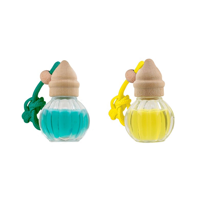 Wild Herbs Scented Glass Bottle Car Freshener with Essential Oils Aromatherapy Fragrance New Car Gift