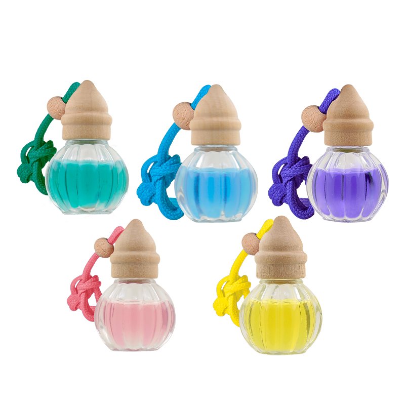 Wild Herbs Scented Glass Bottle Car Freshener with Essential Oils Aromatherapy Fragrance New Car Gift