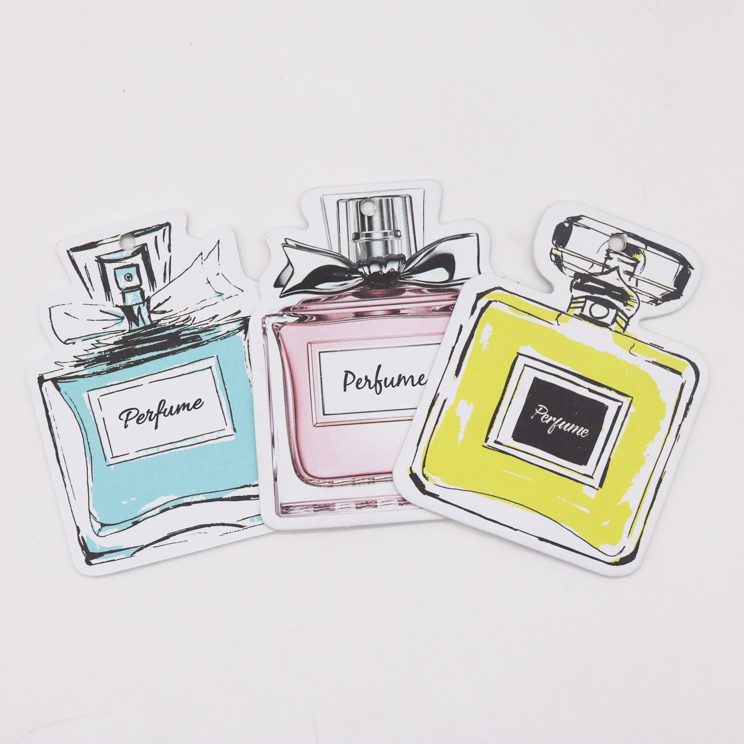 Custom Bulk Home Car Air Fresheners Fragrance Hanging Car Scent Paper Air Freshener for Car Freshener