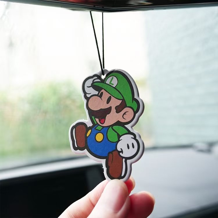 ow MOQ Custom Shape Paper Air Fresheners Cars Portable Cotton Paper Apple Multiple Perfumes Including Rose Lavender Car Pendant