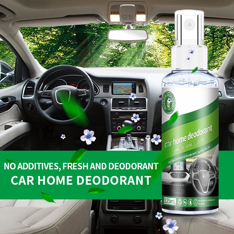 125ml Car Deodorant Spray Home Private Label Custom Air Freshener Spray Car Deodorant