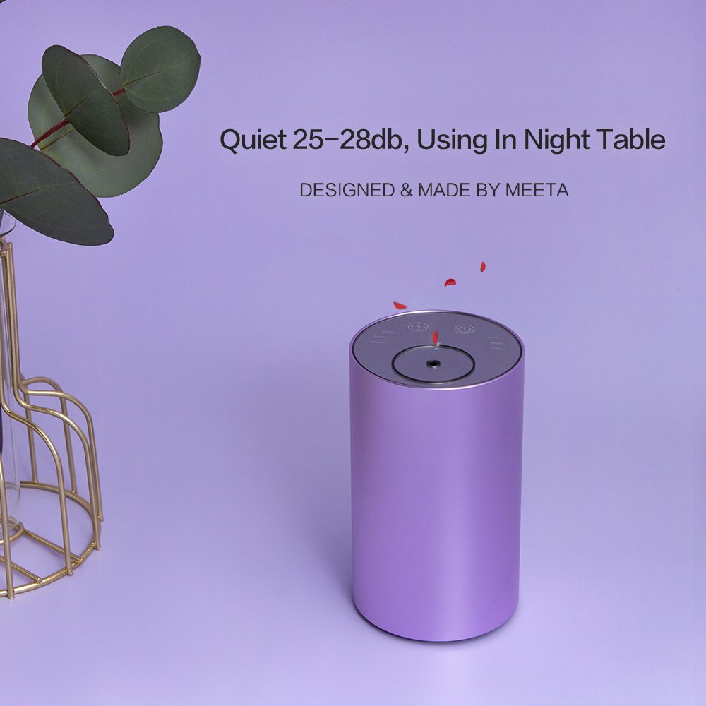 MEETA NC09 mini type C usb battery waterless scent machine rechargeable essential oil fragrance diffuser no water top quality