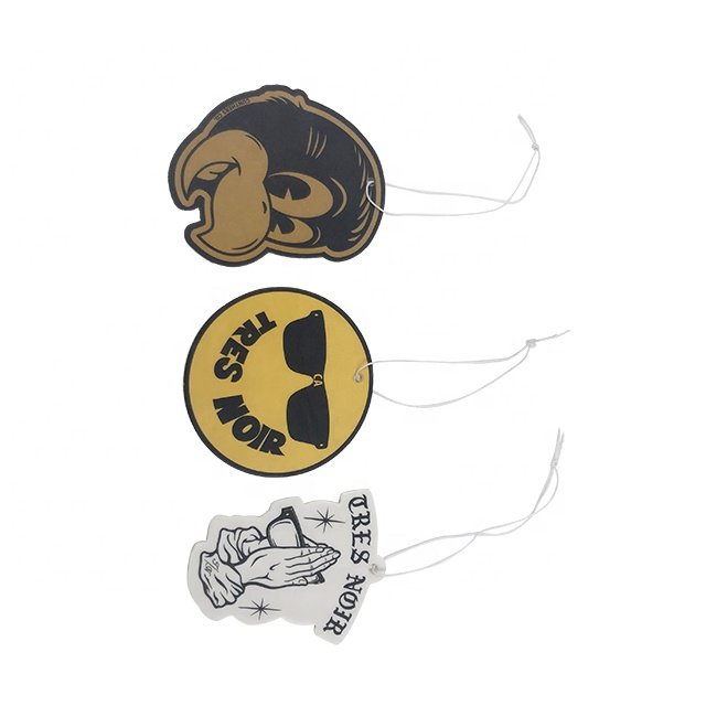 Popular Factory Price High Quality Wholesale Customized Design Customized Fragrance Hanging Paper Car Air Freshener