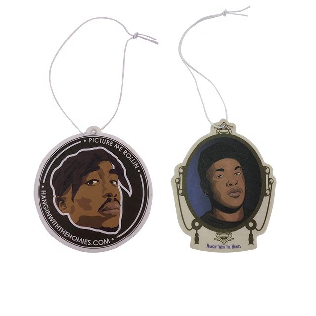 Popular Factory Price High Quality Wholesale Customized Design Customized Fragrance Hanging Paper Car Air Freshener