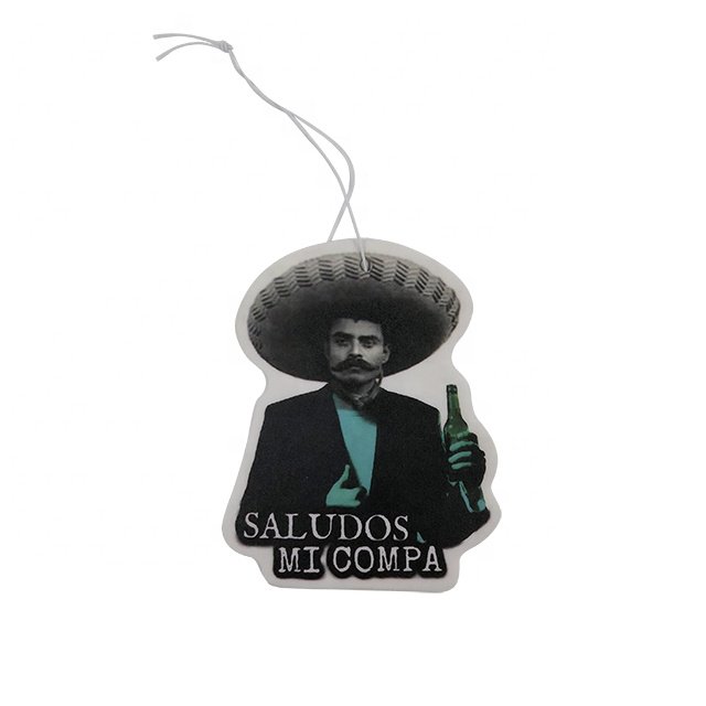 Popular Factory Price High Quality Wholesale Customized Design Customized Fragrance Hanging Paper Car Air Freshener